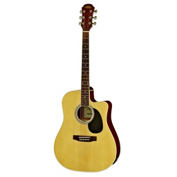 [AWN-15CE N] Guit. Eacustica Aria Pro II Natural c/resaque AWN-15CE N
