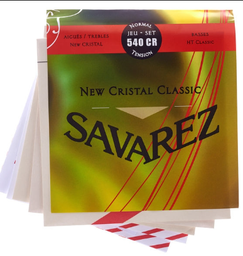 [510CR] Juego De Cuerdas Para Guitarra Acustica Savarez Cristal Tension Normal-- 510CR