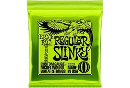 [2221] Juego De Cuerdas Para Guitarra Electrica Ernie Ball 10-46 Verde-- 2221