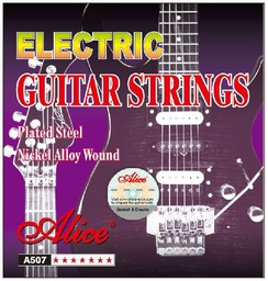 [A507-L] Juego De Cuerdas Para Guitarra Electrica 10-46 Nickel Alice-- A207-L