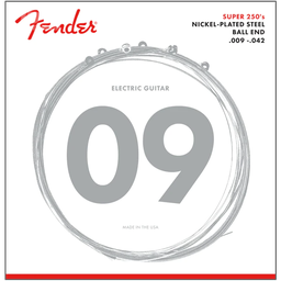 [0730250403] Juego De Cuerdas Para Guitarra Electrica Fender Nickel 250L-- 730250403