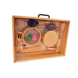 [SLES009] Estuche Infantil Con Percusiones Kinder Silvertone-- SLES009