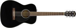 [0970150406] Guitarra Acustica Fender CC60S Negra, T. Cdas