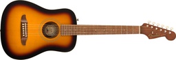 [0970710103] Guitarra Acustica Fender Mini Redondo, Sb