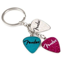 [9100275000] Llavero Fender Picks Colors (3 espigas)