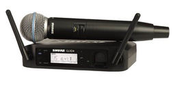 [GLXD24/B58] Sistema Inalambrico De Mano Shure GLXD con Beta58