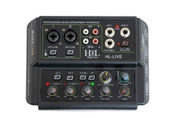 [HL-LIVE] Mezcladora 4 Canales, Interfaz BL, USB, Efectos