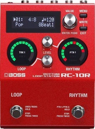 [RC-10R] Pedal Boss Loop Station Rítmico RC-10R Seis horas de grabación.