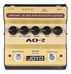 [AD-2 JOYO] Pedal De Efectos Pre-amplificador Guit. Acustica Joyo AD-2