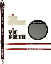 [LPAD] Practicador Bateria Con Baquetas Vic Firth