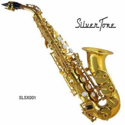 [SLSX001] Sax Soprano Silvertone Laqueado Curvo-- SLSX001