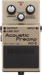 [AD-2] Pedal De Efectos BOSS Para Guitarra Acústica Y Caja Directa