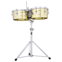 [LP256-B] Timbales LP 13/14 Laton C/Atril,Sop.P/Cen