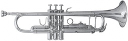[TR501S] Trompeta  Plateada Bach Tr501S