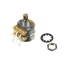 [0990847000] Potenciómetro De Eje Solido Concéntrico De Audio De 250K/500K.