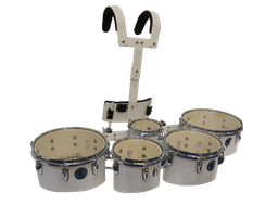 [QAZ-05] Multitenor De 5 Toms LM 6,8,10,12y13 Color Blancos-- QAZ-05
