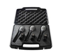 [PRA-C3] Microfonos De Mano Set de 3 Pzas PRA-C3