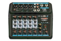[MIXU6-USB] Mezcladora 6 Canales Bth, PC, USB, Efectos MIXU6-USB