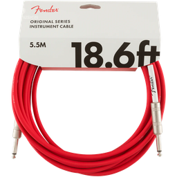 [0990520010] Cable Para Instrumento Fender Original 18.6ft Rojo