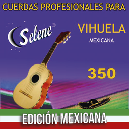 [350TRI] Juego De Cuerdas Para Vihuela Nylon Tricolor Selene-- 350TRI