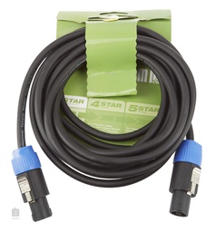 [K3S225SS0500] Cable para Bafles 5 metros speakon 4 pines