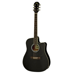 [AWN-15CE BK] Guitarra Electroacustica Aria Con Resaque Negra