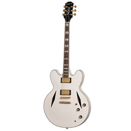[ETSEWABWGH3] Guitarra Electrica Epiphone Emily Wolfe White Wolf y Case Aged White