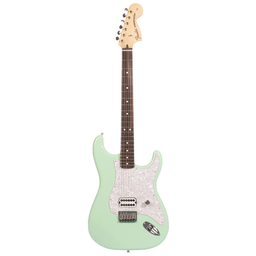 [0148020357] Guitarra Electrica Fender Stratocaster Tom Delonge Edicion Limitada Green