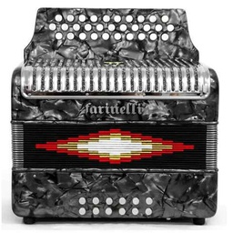 [3012GP] Acordeón Farinelli Botones Sol Gris Parrilla Metal 3012GP-- 3012GP