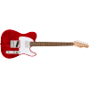 [0378280538] Guitarra Electrica Fender Squier Transparente En Rojo Carmesi