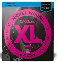 [EXL1705] Juego de cuerdas Bajo Electrico 4 Cuerdas Niquel 045105 (copia)