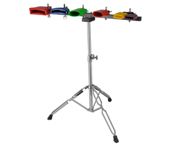 [CB-PC502] Juego De Jam Blocks Con Atril LM DRUMS 4"5"6"7"8" Y 9"