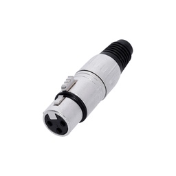 [K4CXF3] Conector  XLR Hembra 3 Polos